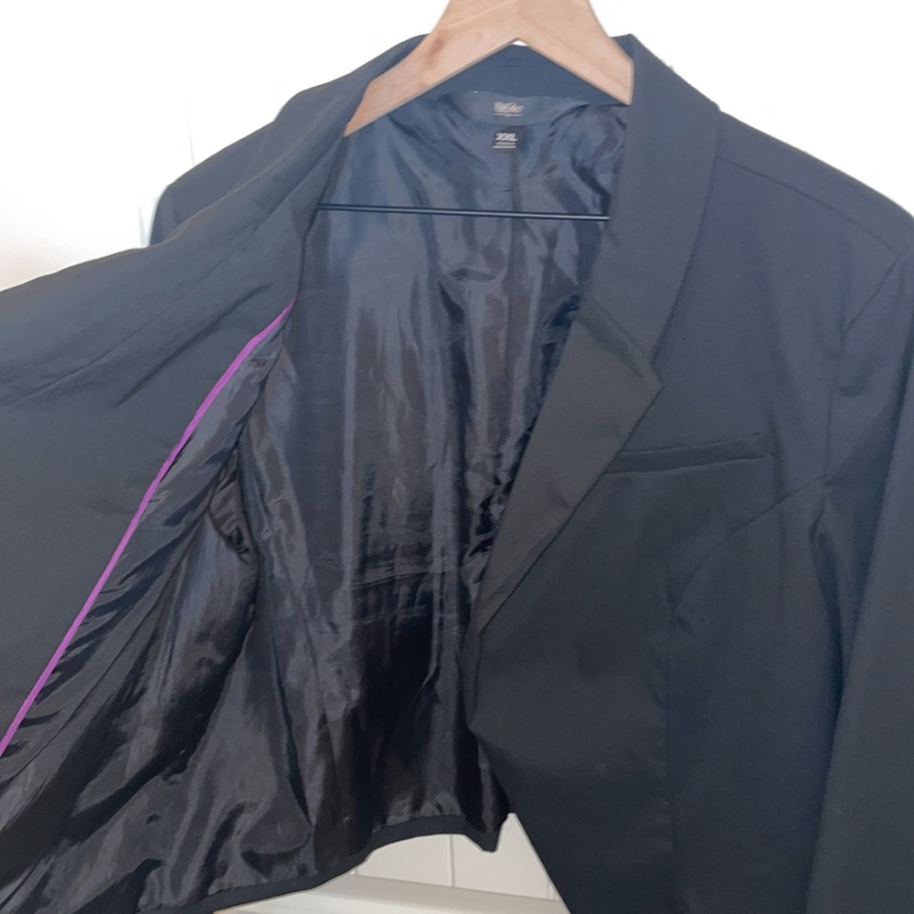 Missimo Brand Crop Tuxedo Blazer- NWOT - Picture 10 of 13